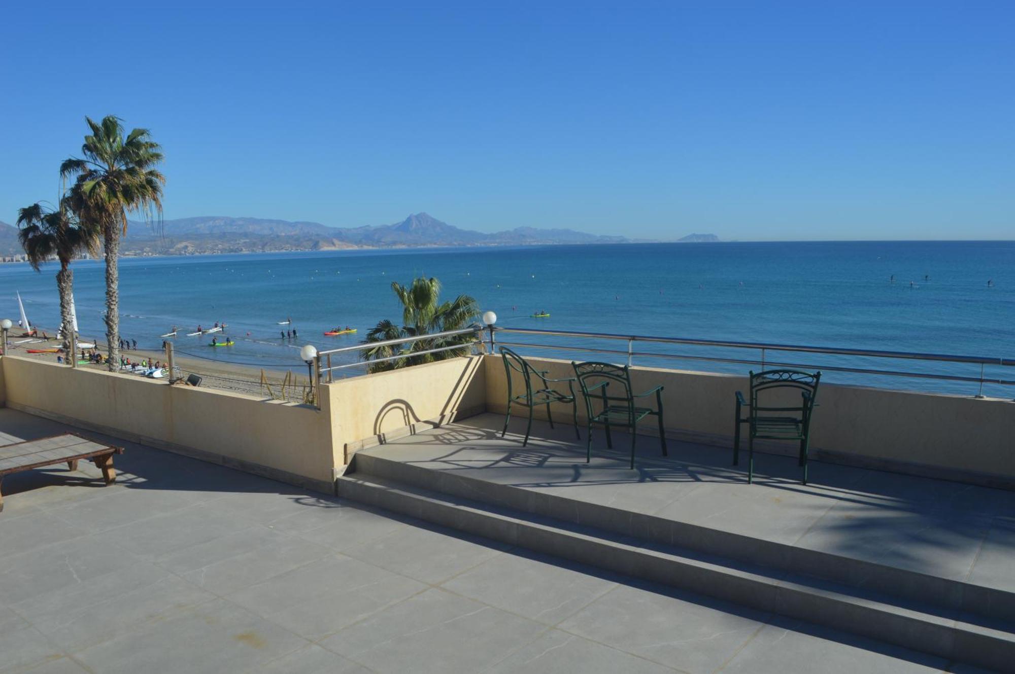 Espectacular Apartamento A Pie De Playa En Chalet Roquetes Alicante Exterior foto